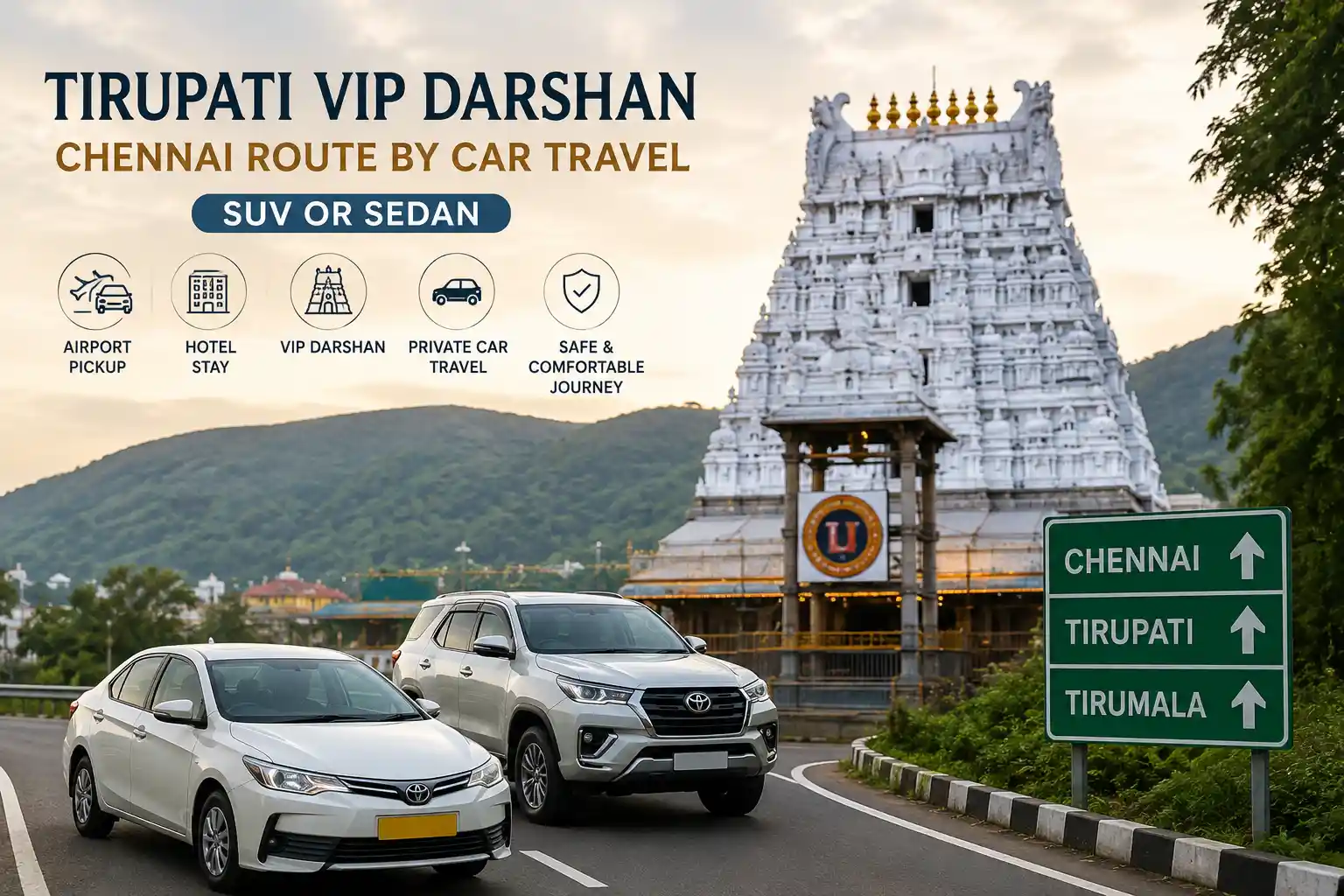 Tirupati VIP Darshan Chennai Route