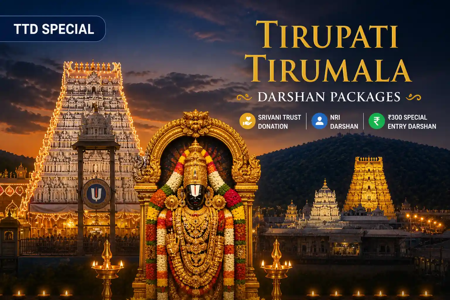 Tirupati Darshan Packages
