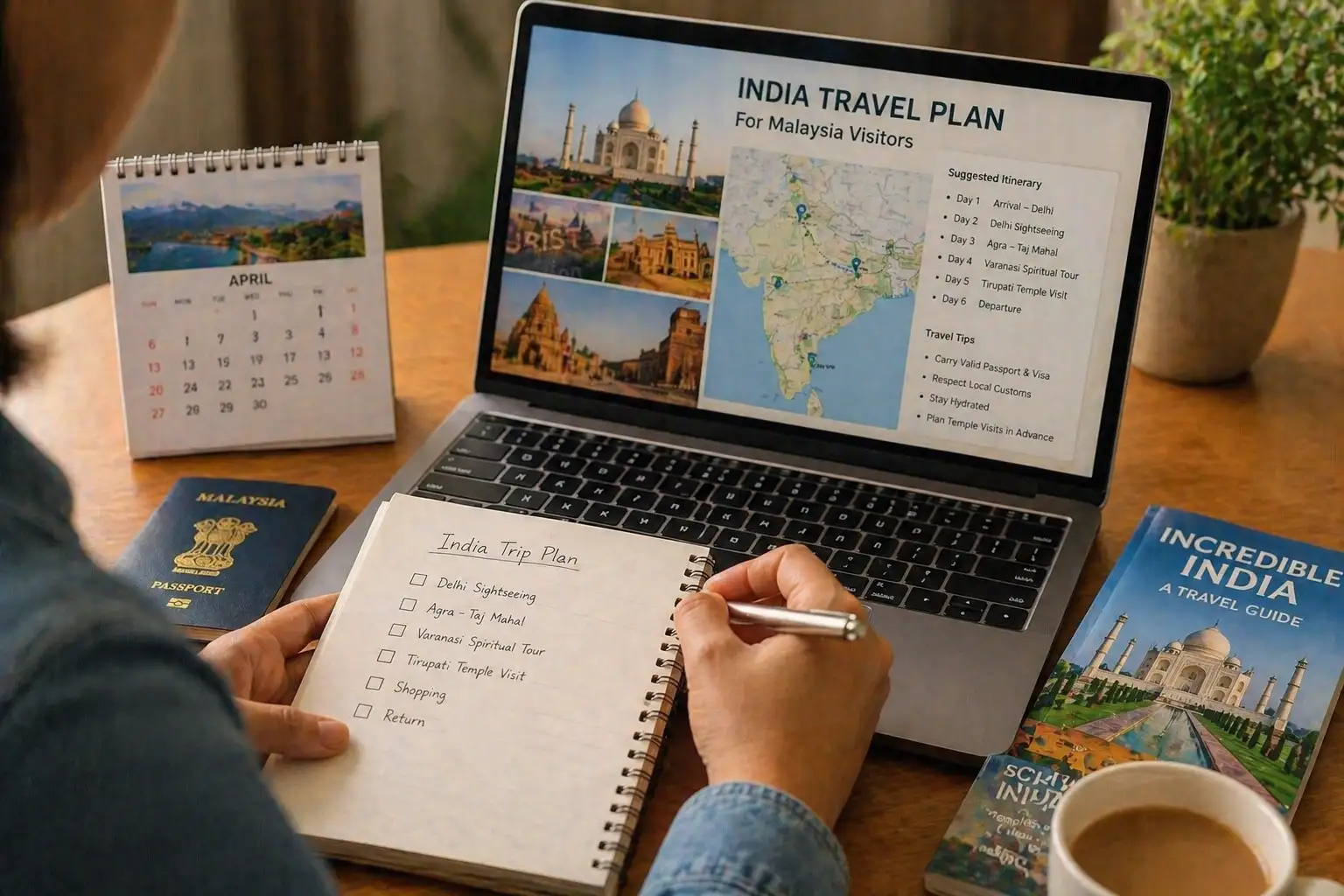 India travel planning for Malaysia visitors