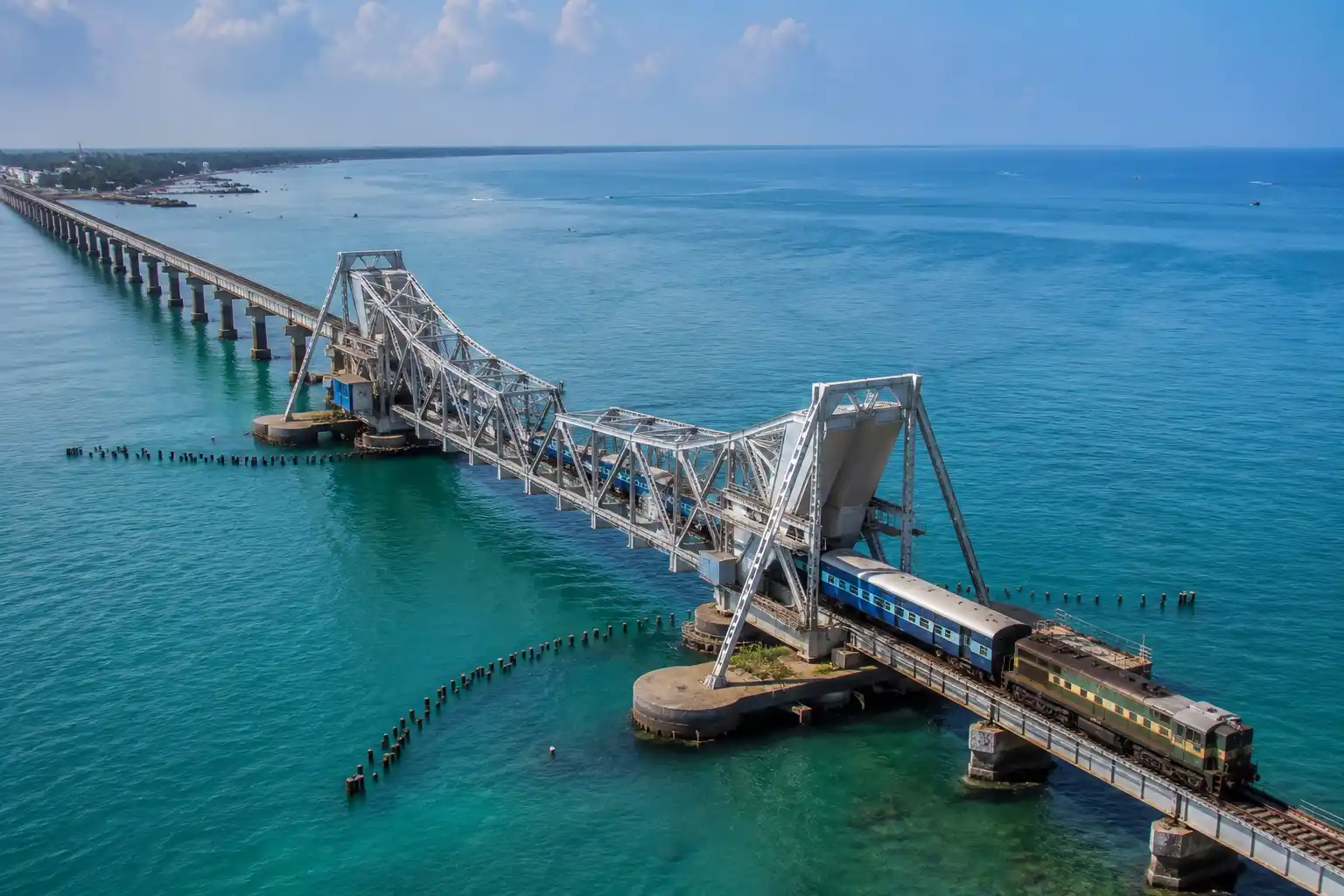 Pamban Bridge Rameswaram South India travel